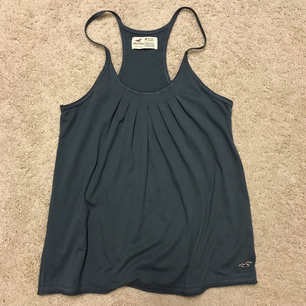 Blue Racerback Tank | Hollister